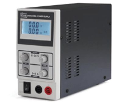 Justerbar laboratorieeffektkälla 0-30V 0-10A (switching)