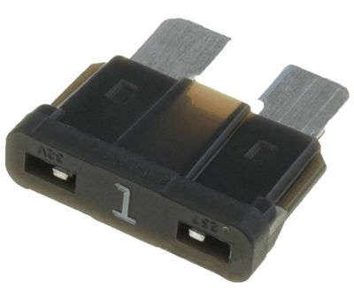 Säkringspatron (ATC/ATO) 1A 32Vdc svart