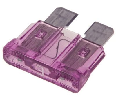 Säkringspatron (ATC/ATO) 3A 32Vdc ljuslila