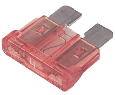 Säkringspatron (ATC/ATO) 4A 32Vdc ljusrosa