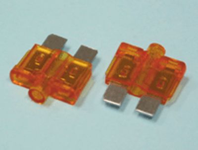 Säkringsplatta med indikatorlampa 5A orange