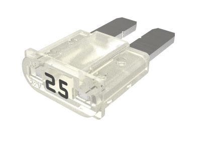 Mikrosäkring (MICRO2) 25A 32Vdc röd