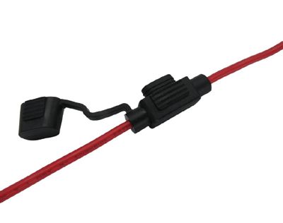 Säkringshållare för ledning för ATM/LASM-plattsäkringar 30A 32Vdc (170-00232) * Säkringshållare för ledning för ATM/LASM-plattsäkringar 30A 32Vdc (170-00232) *