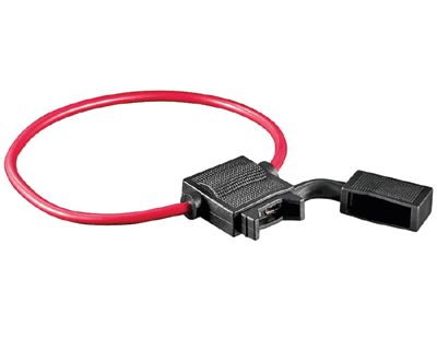 Säkringshållare för ATO/LAS-plattsäkringar 20A 32Vdc