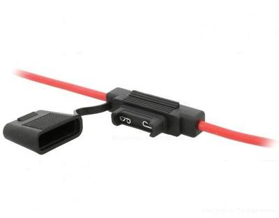 Säkringshållare för MAXI/LASX platt säkringar 60A 32Vdc (0100337) Säkringshållare för MAXI/LASX platt säkringar 60A 32Vdc (0100337)