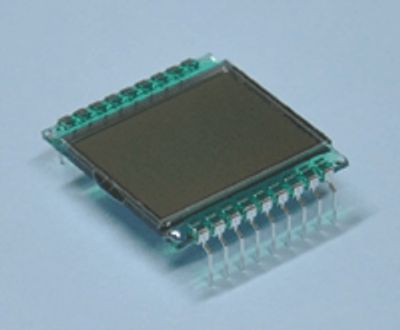 LCD-skärm 2 siffror 12,7 mm