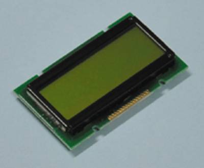 LCD-skärm ASCII 2x12 tecken med bakgrundsbelysning grön