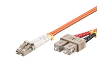 Fiberoptisk kabel LC/SC duplex/multimode (OM2) 5m