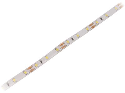 LED-ljusslinga 10mm IP65 12Vdc 12W/m 1082lm/m 3000K varmvit 5m/rulle