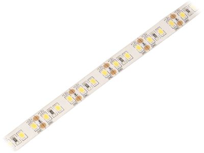 LED-ljusslinga 10mm IP65 12Vdc 24W/m 1864lm/m 3000K varmvit 5m/rulle