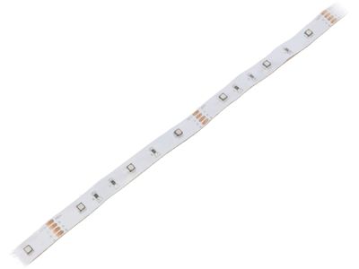 LED-ljusslinga 10mm IP65 12Vdc 6W/m 540-600lm/m RGB 5m/rulle