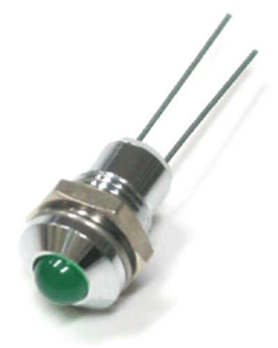 LED-möbel 8mm krom/grön