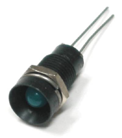 LED-möbel 8mm svart/blå