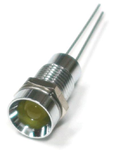 LED-möbel 8mm krom/gul LED-möbel 8mm krom/gul