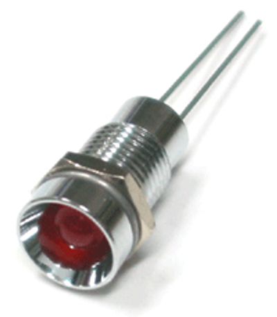 LED-möbel 8mm krom/orange