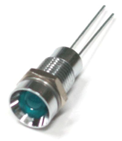 LED-möbel 8mm krom/blå