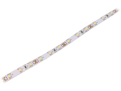 LED-ljusslinga 8mm IP20 12Vdc 4,8W/m 360lm/m 3000K varmvit 5m/rulle