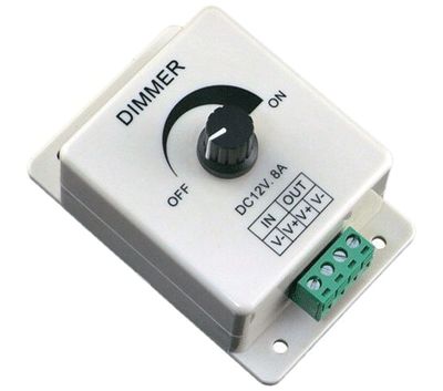 Dimmer för LED-belysning 12-24Vdc 8A