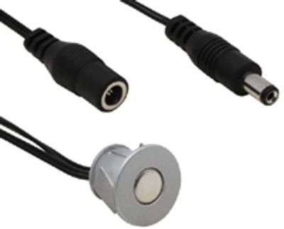 LED-tryckdimmer/strömbrytare för infällt montage 12Vdc 2A *