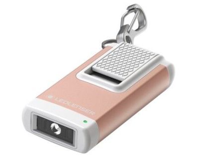 LedLenser liten laddbar nyckelringslampa 60lm roséguld (502575) *