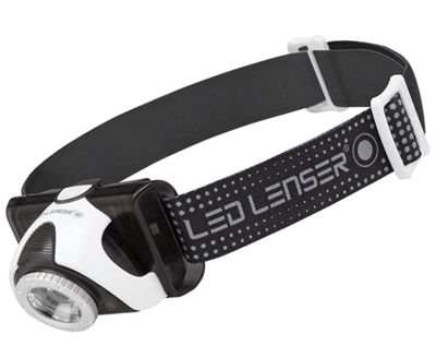 LedLenser pannlampa uppladdningsbar 20lm/180lm grå (502086) *