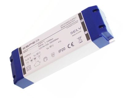 Strömkälla för LED-belysning 12Vdc 180W