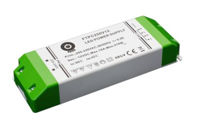 Strömkälla för LED-belysning 12Vdc 216W