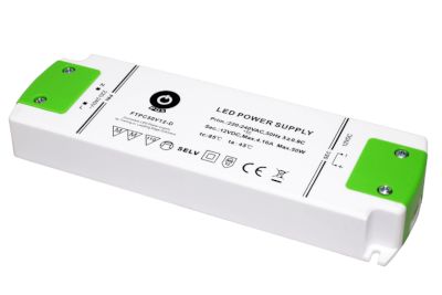 Strömkälla för LED-belysning med triac/transistordämpning 12Vdc 50W