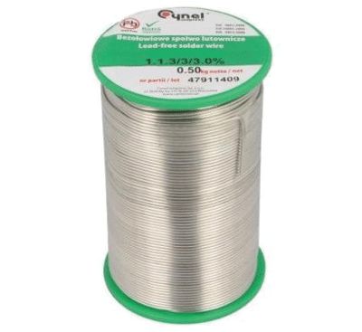 Blyfri lödtenn Sn99,3/Cu0,7 0,5mm 500g