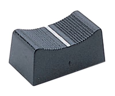 Glidpotentiometerknopp 17x10x8mm svart (2x6mm) CP3305 * Glidpotentiometerknopp 17x10x8mm svart (2x6mm) CP3305 *
