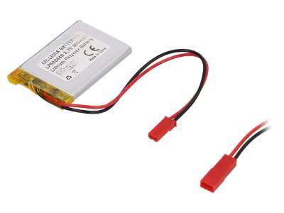 Li-Po-batteri 3,7V 800mAh Li-Po-batteri 3,7V 800mAh