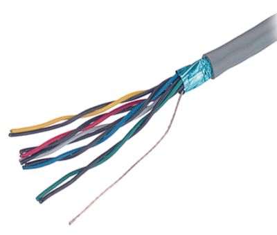 Tvinnad kabel 5x2x0,22mm² skyddad