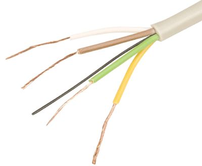 Multikabel 5x0,75mm² oskyddad