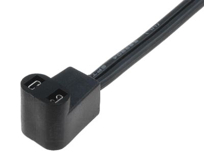 Anslutningskabel för takfläkt vinkel/90° 2m