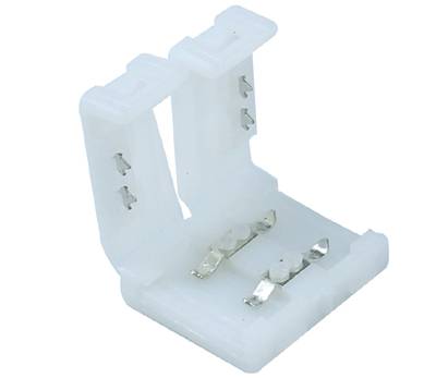 Förlängningskontakt för LED-ljusslingor 2-polig. För 10 mm slingor