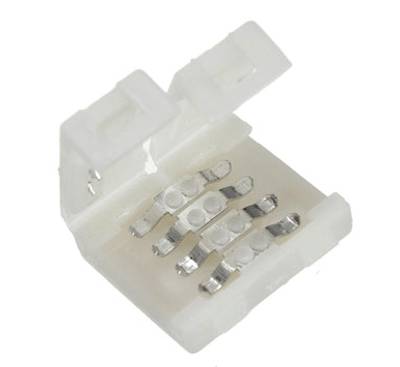 Förlängningskontakt för LED-ljusslingor 4-polig för 10 mm slingor