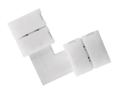 Förlängningskontakt för LED-ljusslingor 2-polig/vinkel för 10 mm slingor