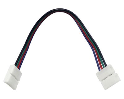 Kopplingskabel för LED-ljusslingor 4-polig. 10 mm slingor 135 mm