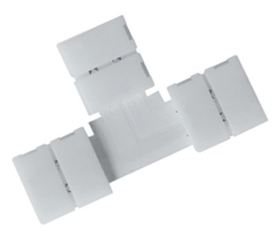 Förlängningskontakt för LED-ljusslingor 2-polig / T-kontakt för 10 mm slingor