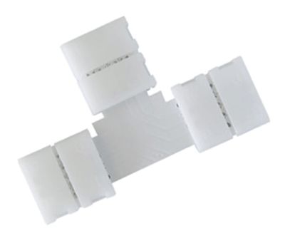 Förlängningskontakt för LED-ljusslingor 4-polig / T-kontakt för 10 mm slingor