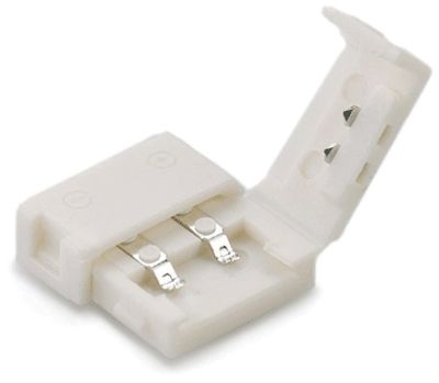 Förlängningskontakt för LED-ljusslingor 2-polig. För 8 mm slingor