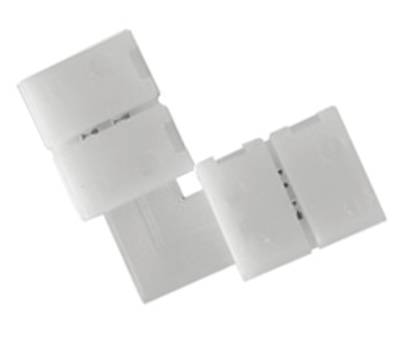 Förlängningskontakt för LED-ljusslingor 2-polig/vinkel för 8 mm slingor