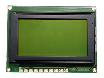 Grafisk LCD-skärm 128x64 tecken med bakgrundsbelysning *
