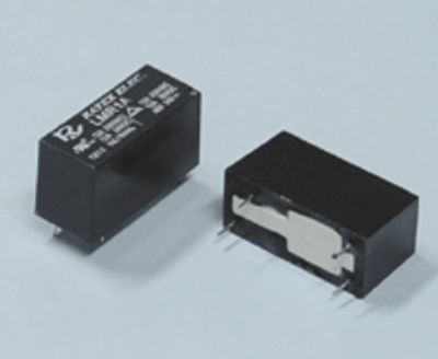 Kretskortrelä 1 slutande kontakt 24Vdc 12A