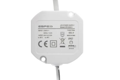 Kvarnströmförsörjning 24Vdc 0,5A 12W IP67