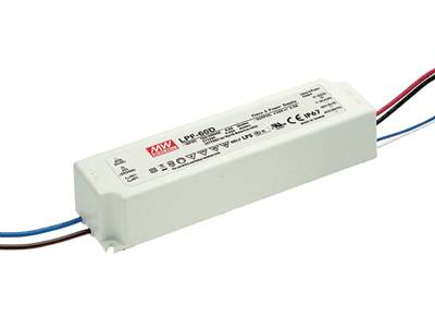 Switchad strömkälla med dimmerfunktion 12Vdc 5A 60W IP67