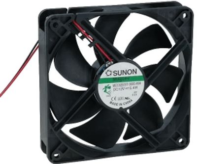 DC-fläkt 120x120x25mm 12Vdc (MEC0251V3-000U-A99)
