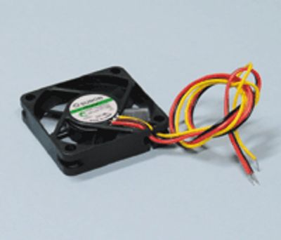 DC-fläkt med varvtalsmätare 45x45x10mm 12Vdc