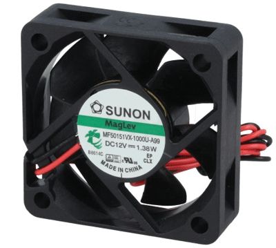 DC-fläkt 50x50x15mm 24Vdc