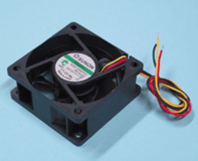 DC-enhetsfläkt med varvräknare 60x60x25mm 24Vdc